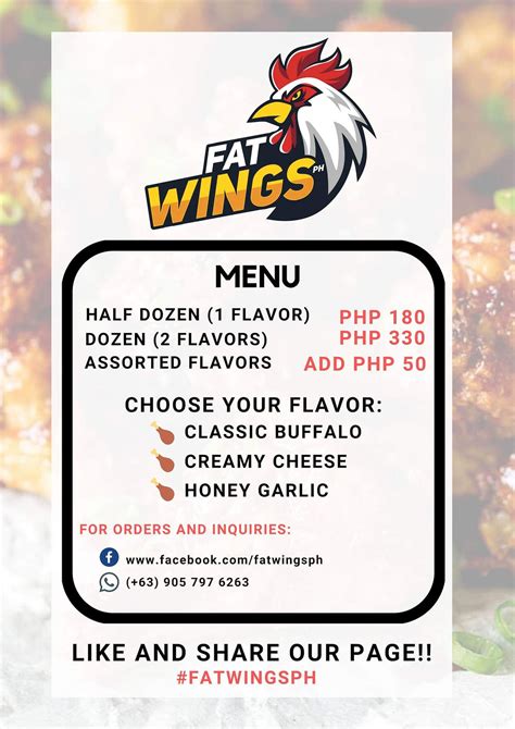 chicken wings laoag|Fat Wings PH .